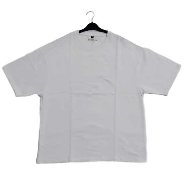 Plain White Cotton Tee